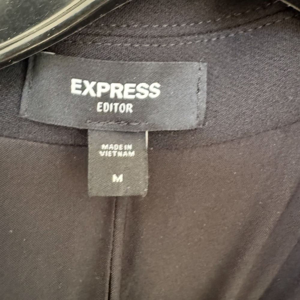 Express Editor Black Blazer in Medium - Picture 2 of 3